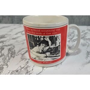 Designers Collection Coffee Cup Whimsical Comical "One Woman" see description